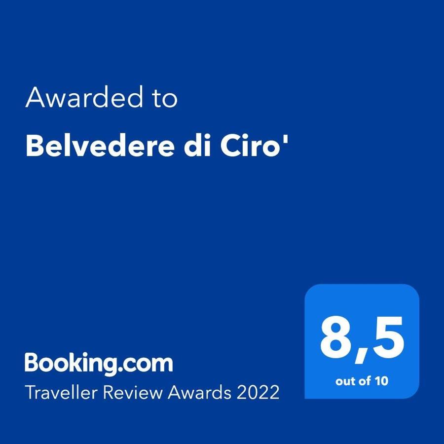 Belvedere Di Ciro' Dış mekan fotoğraf